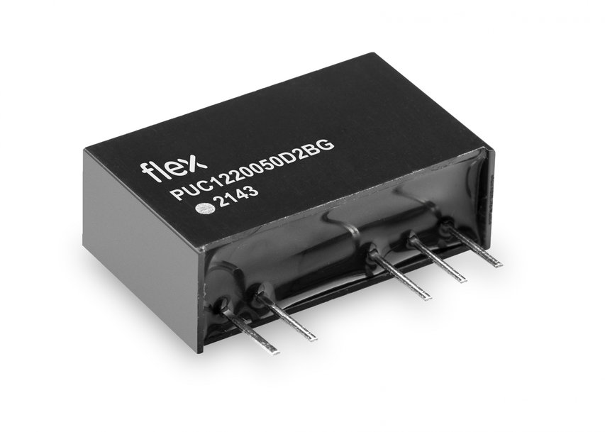 SIP-7 DC/DC converters for gate drive power applications feature reinforced insulation and ultra-low isolation capacitance